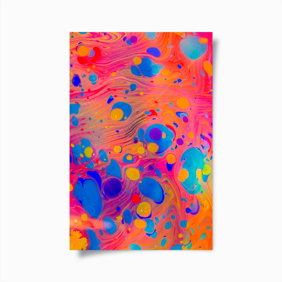 Poster osmanisches ebru marmormuster – Wallnifity® Poster osmanisches ebru marmormuster – Wallnifity®