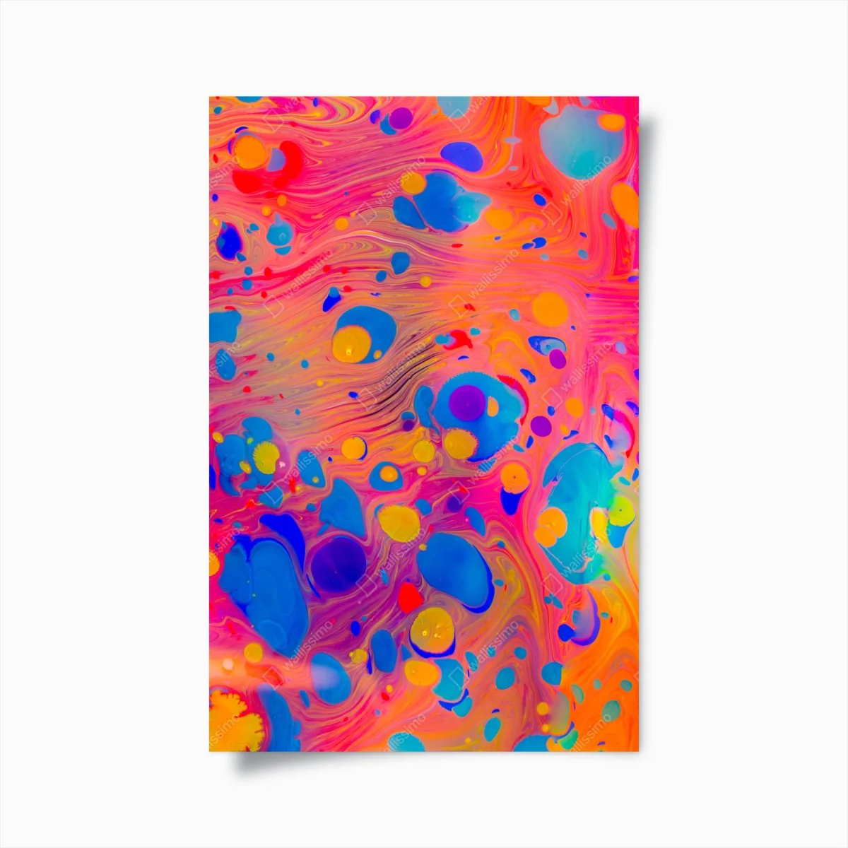 Poster osmanisches ebru marmormuster – Wallnifity® Poster osmanisches ebru marmormuster – Wallnifity®