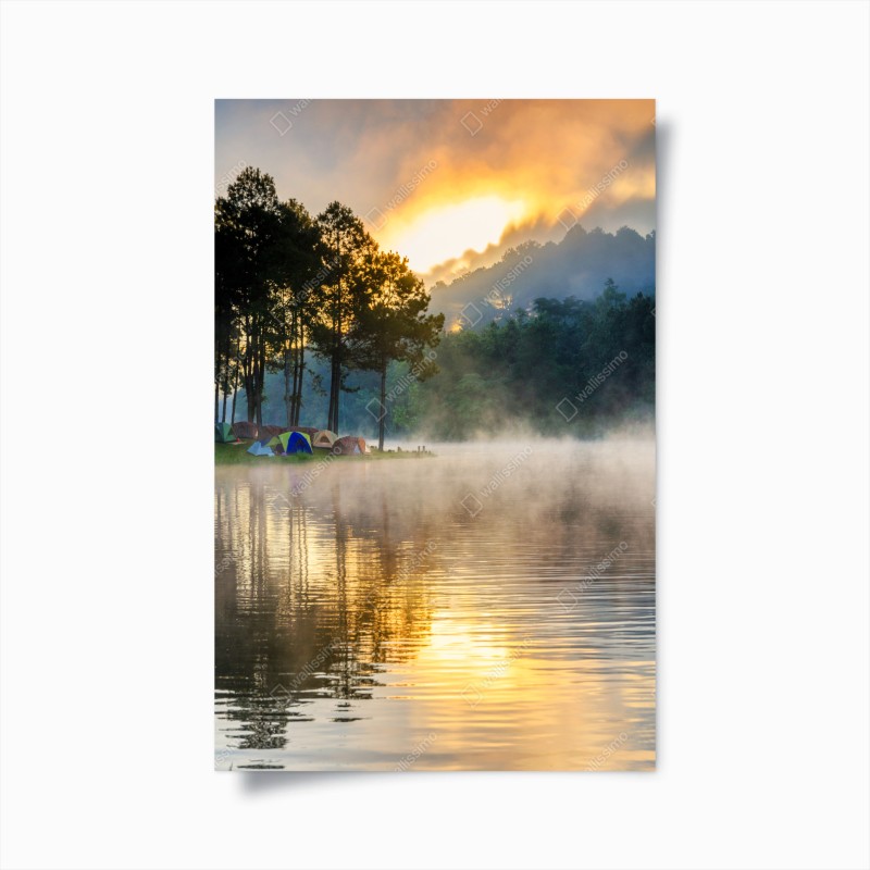 Poster Louisville skyline bei dämmerung – Wallnifity®