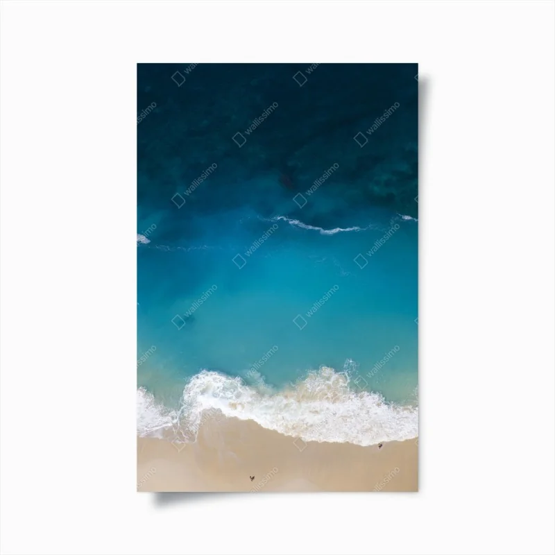 Poster zarte rosa flamingo aquarell-illustration – Wallnifity®