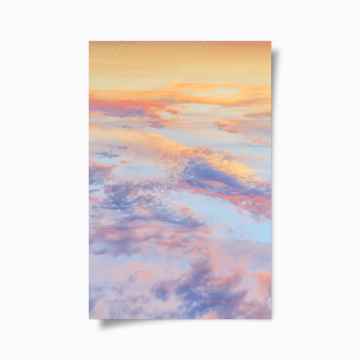 Poster sanfter pastellhimmel bei sonnenaufgang – Wallnifity®