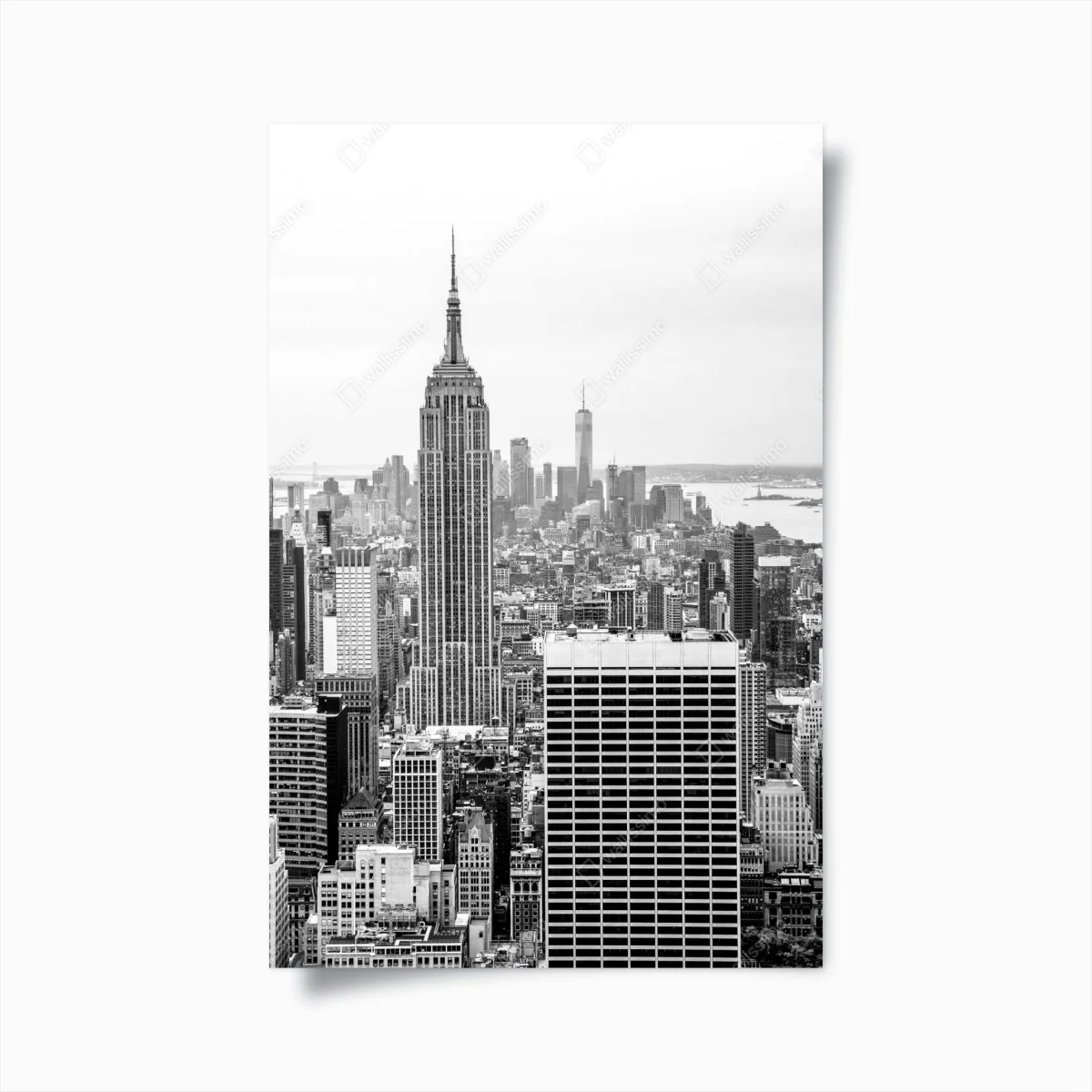 Poster zeitlose New York skyline mit Empire State Building – Wallnifity®