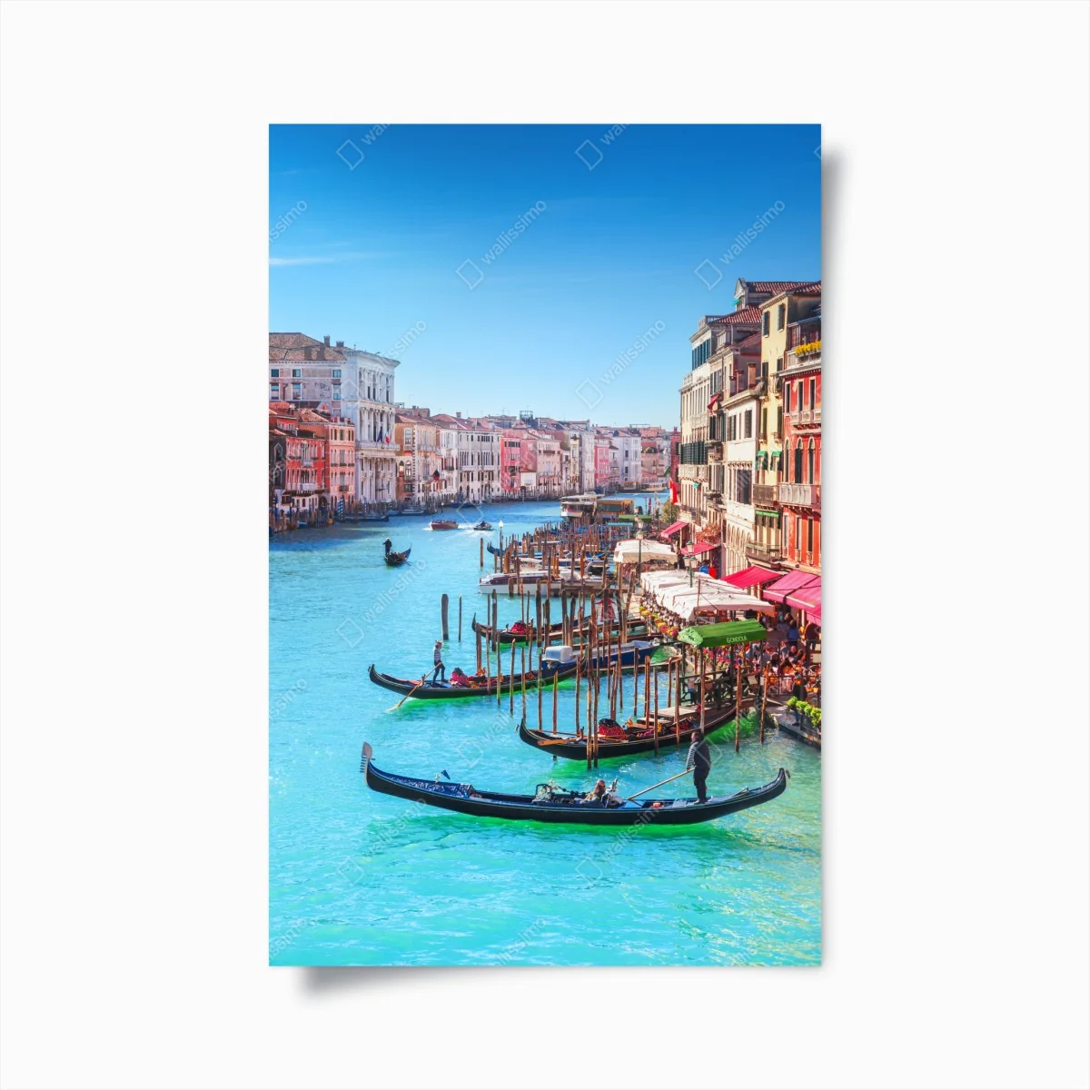 Poster Venedig großer kanal stadtansicht – Wallnifity® Poster Venedig großer kanal stadtansicht – Wallnifity®