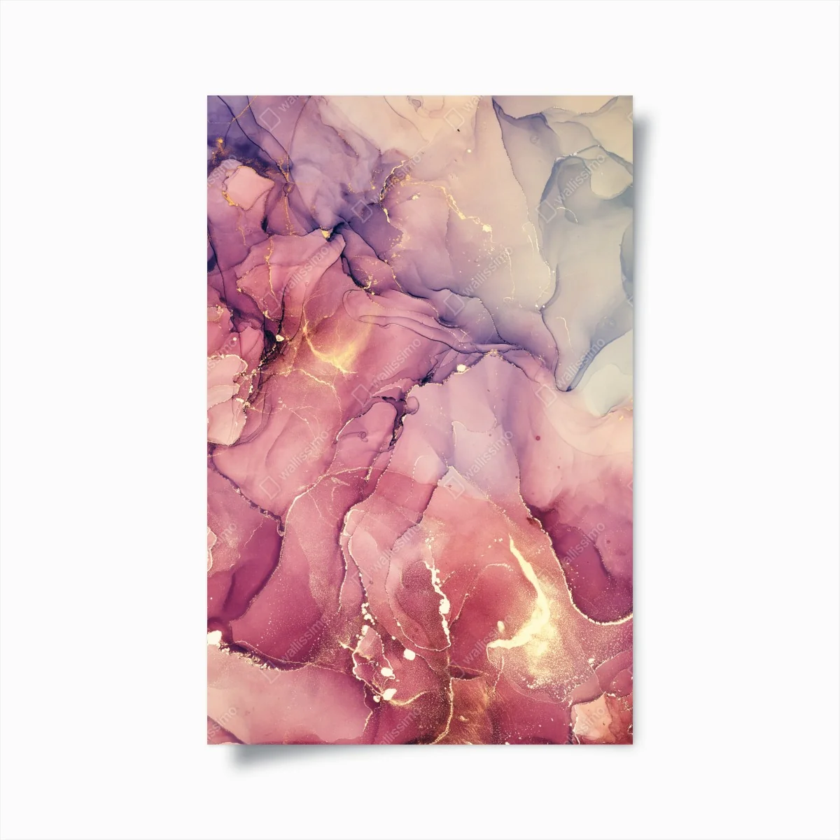 Poster ätherische lila marmorabstraktion – Wallnifity® Poster ätherische lila marmorabstraktion – Wallnifity®
