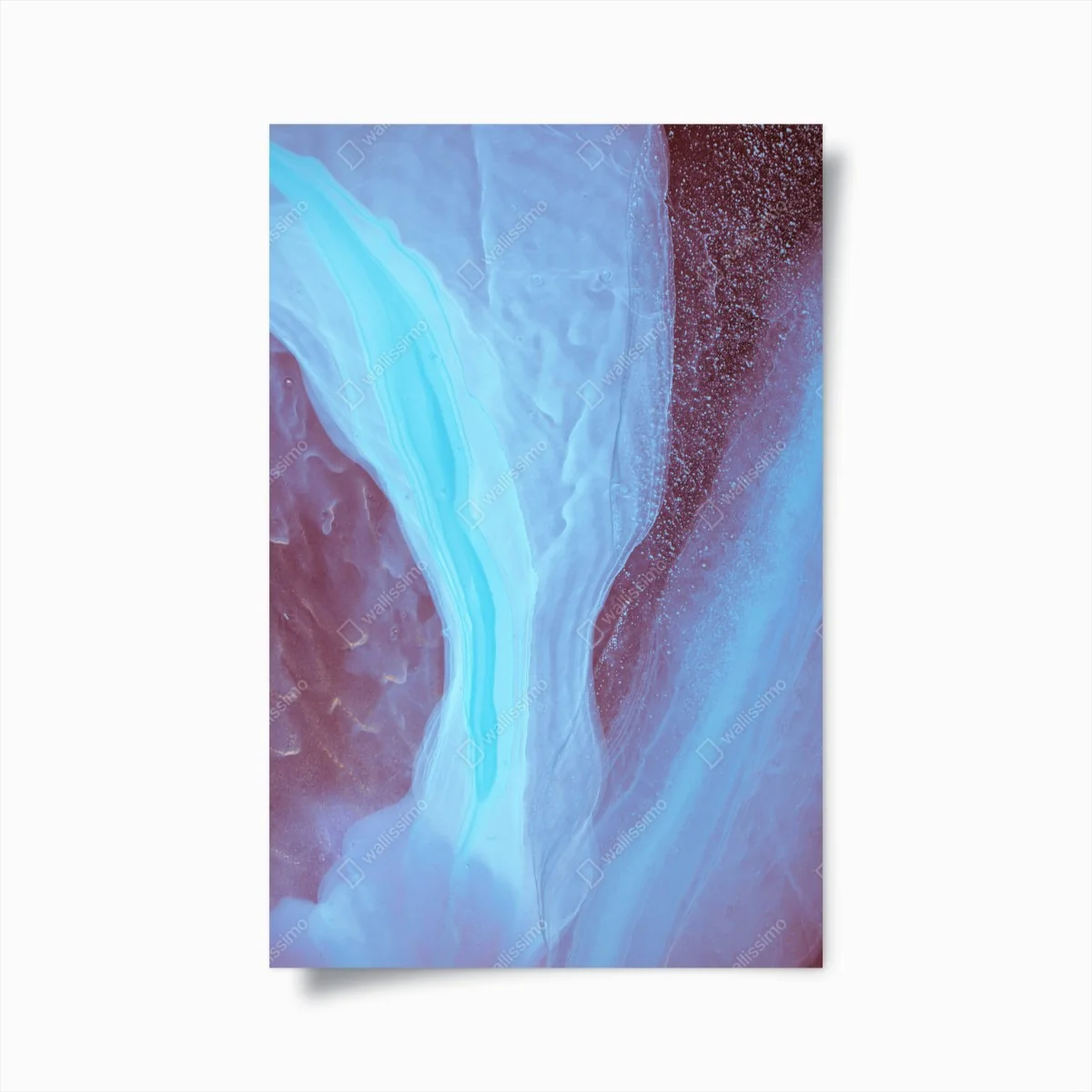 Poster ätherisches türkis-rosa marmormuster – Wallnifity® Poster ätherisches türkis-rosa marmormuster – Wallnifity®