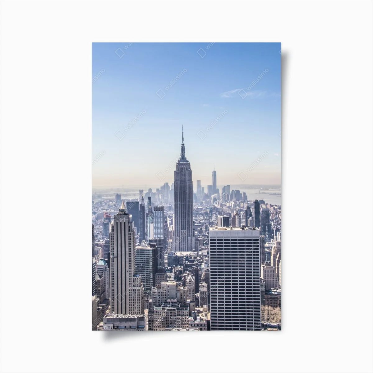 Poster New York skyline mit Empire State Building – Wallnifity® Poster New York skyline mit Empire State Building – Wallnifity®