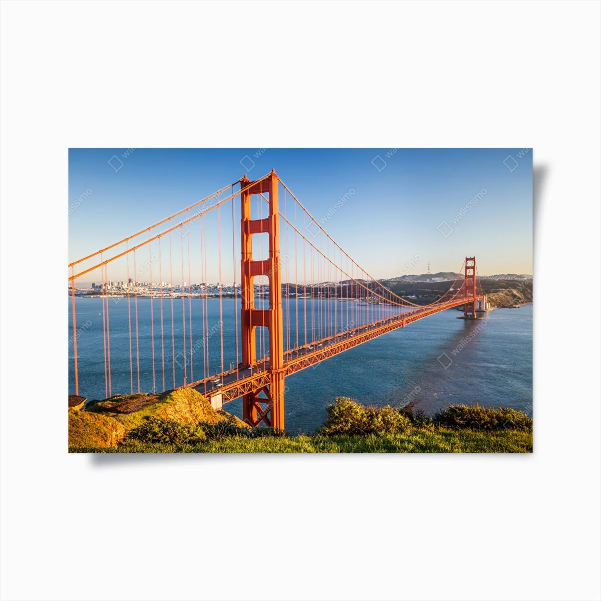 Poster panoramablick auf die Golden Gate Bridge – Wallnifity® Poster panoramablick auf die Golden Gate Bridge – Wallnifity®