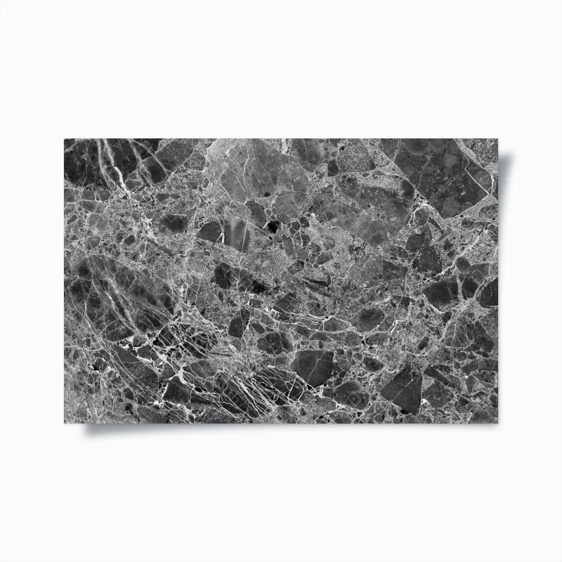 Poster monochrome marmortextur