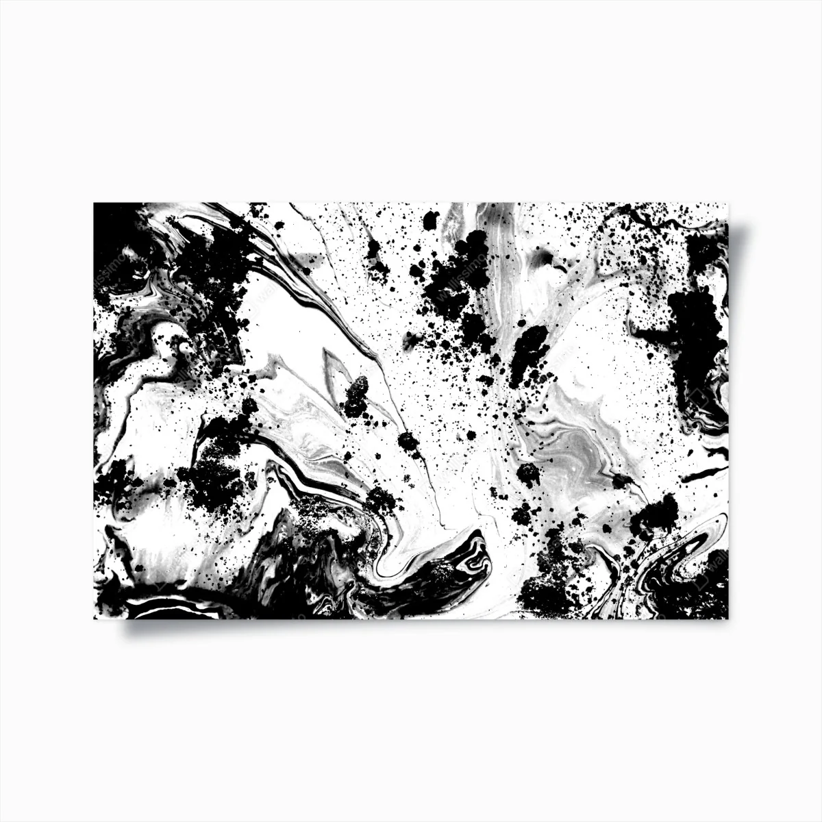 Poster monochromes marmormuster abstrakt – Wallnifity® Poster monochromes marmormuster abstrakt – Wallnifity®
