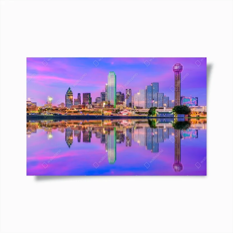 Poster gelbes taxi in den straßen von New York – Wallnifity®