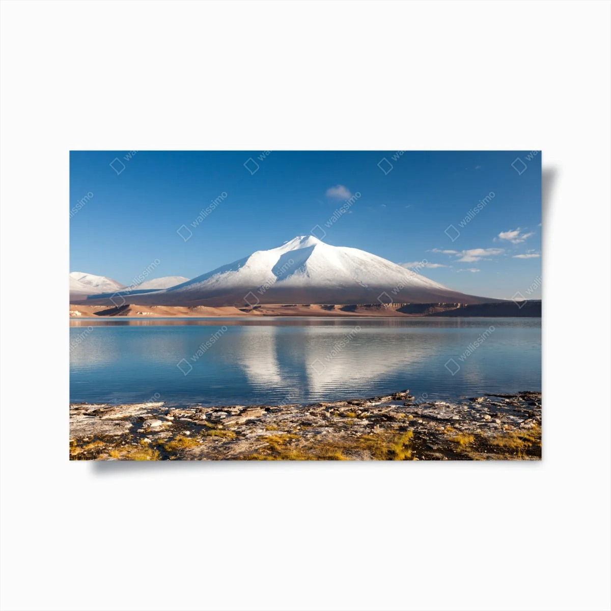 Poster Laguna Verde spiegelung in Atacama – Wallnifity®