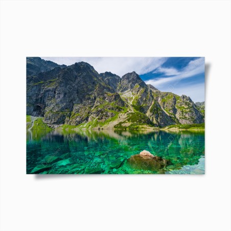 Poster Czarny Staw bergreflexion – Wallnifity®