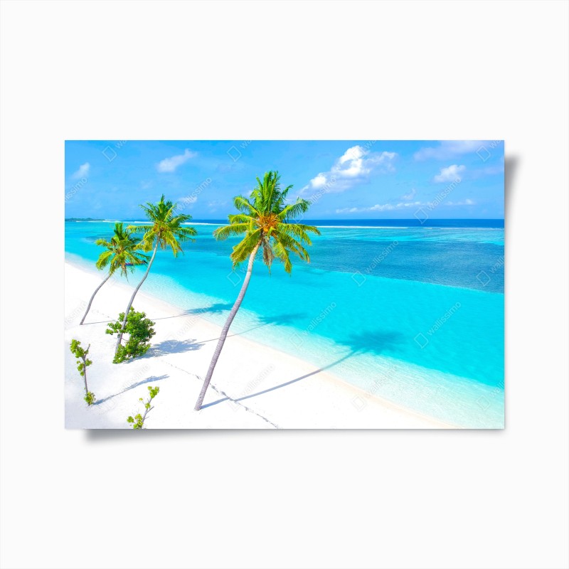 Poster ruhige seebrücke über stillem meer – Wallnifity®