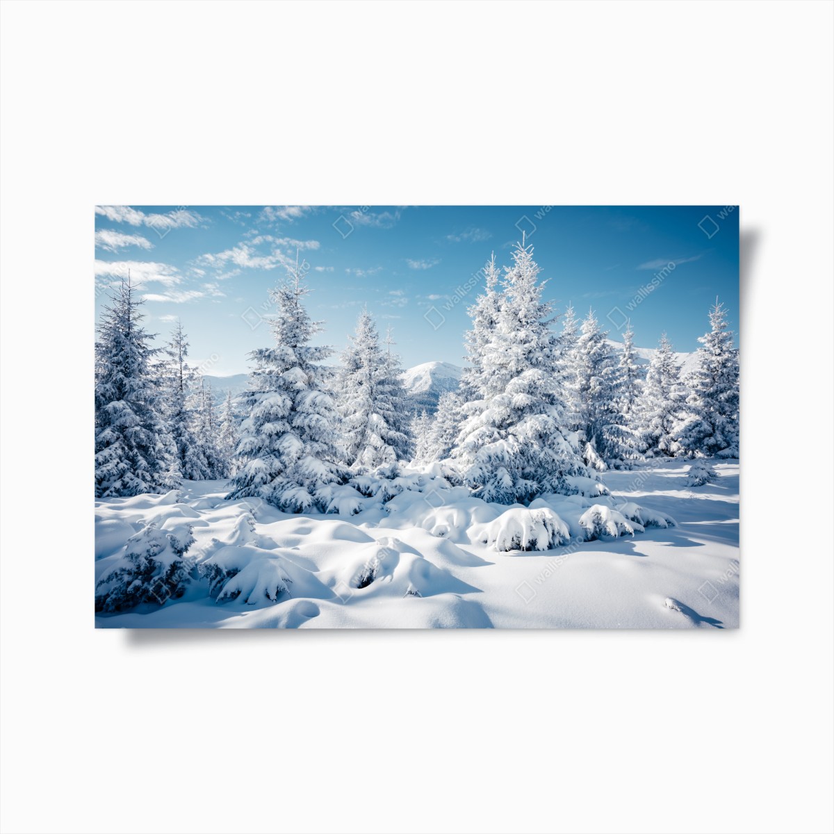 Poster winterruhe in den Karpaten – Wallnifity® Poster winterruhe in den Karpaten – Wallnifity®