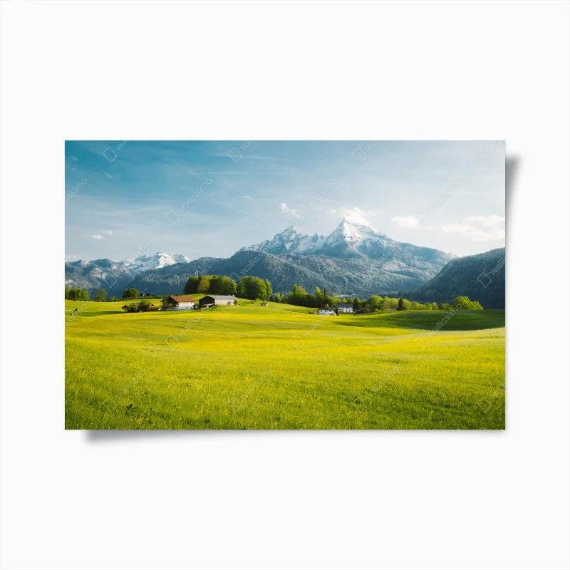 Poster türkisblaue welle - meereslandschaft in öl – Wallnifity®