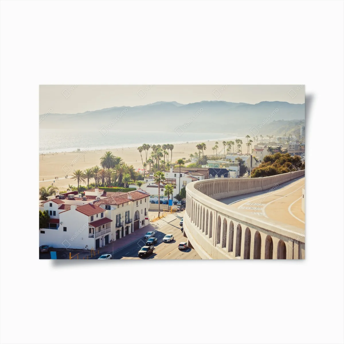 Poster Santa Monica küstenpanorama – Wallnifity® Poster Santa Monica küstenpanorama – Wallnifity®