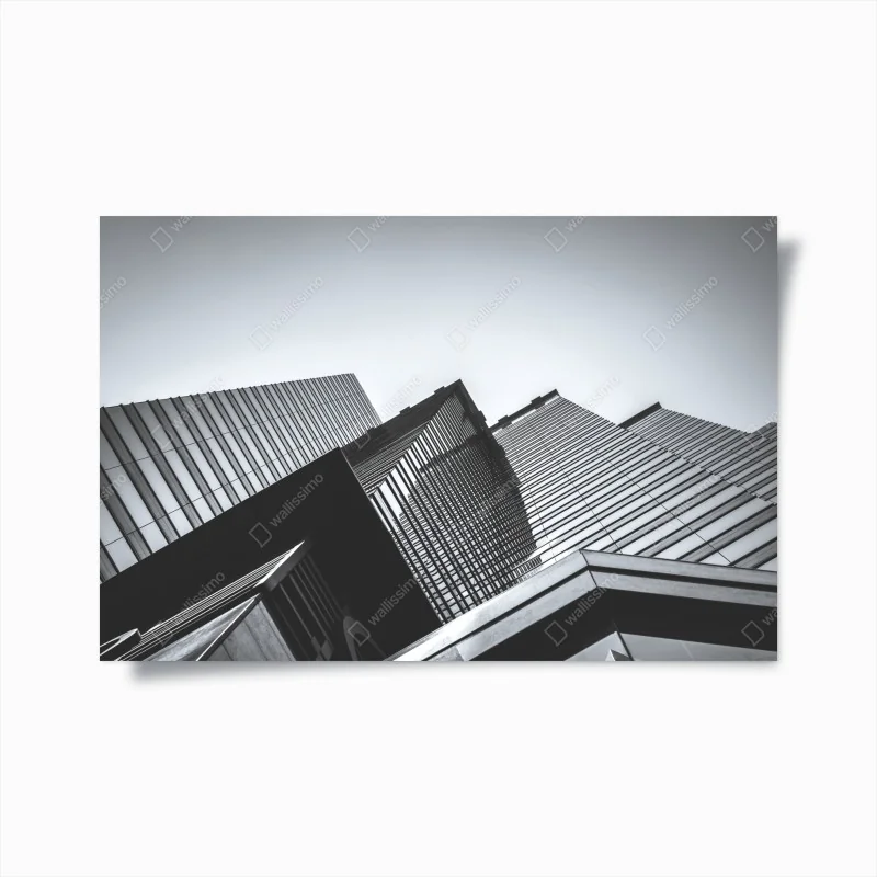 Poster Hongkong hochhaus perspektive