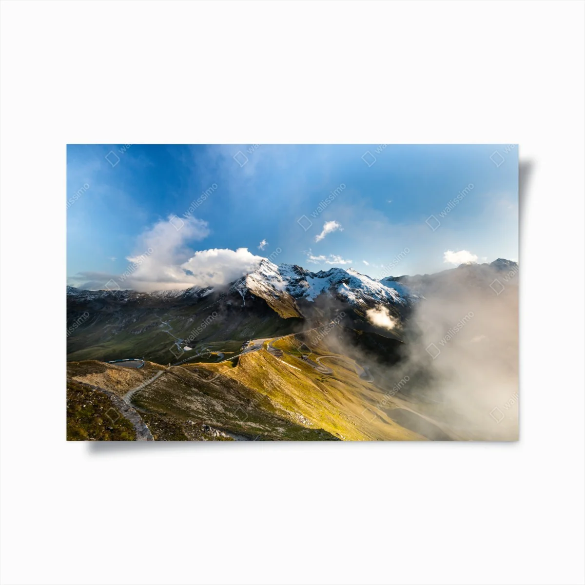 Poster Grossglockner panoramastraße in den Alpen – Wallnifity® Poster Grossglockner panoramastraße in den Alpen – Wallnifity®