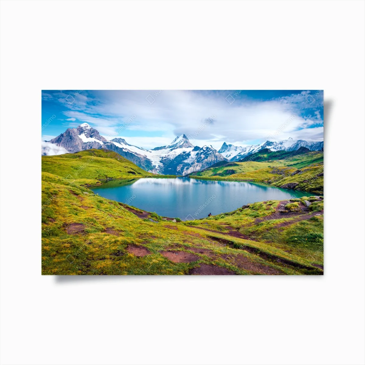 Poster ruhiger morgen am Bachalpsee, Schweiz – Wallnifity® Poster ruhiger morgen am Bachalpsee, Schweiz – Wallnifity®
