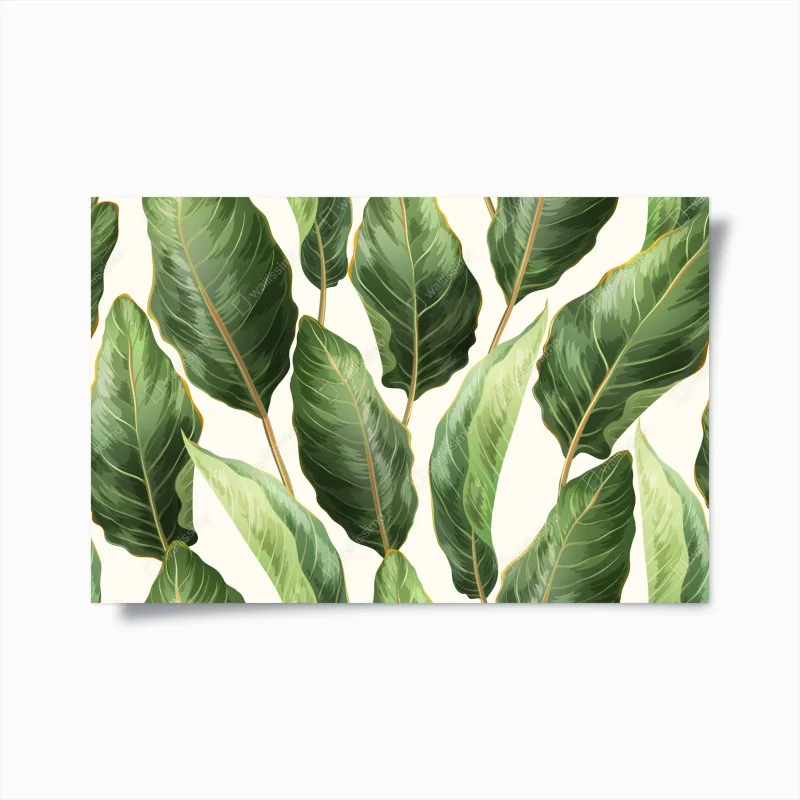 Poster brauner hengst bäumt sich in lupinenwiese auf – Wallnifity®