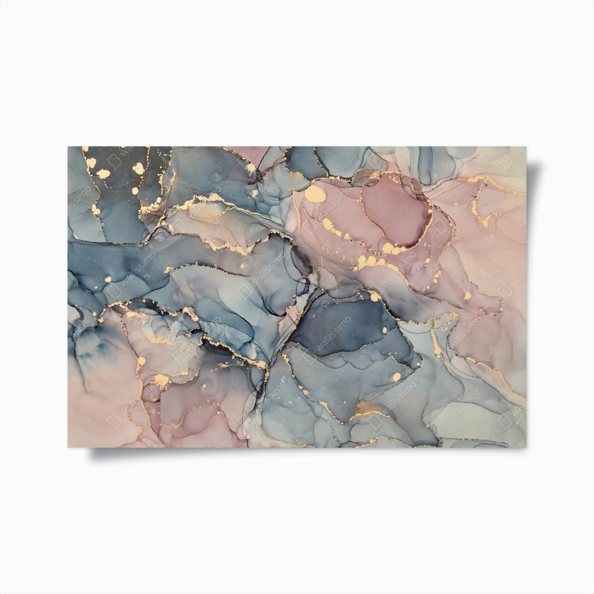 Poster zarte pastell-flüssigmarmor mit goldadern – Wallnifity® Poster zarte pastell-flüssigmarmor mit goldadern – Wallnifity®