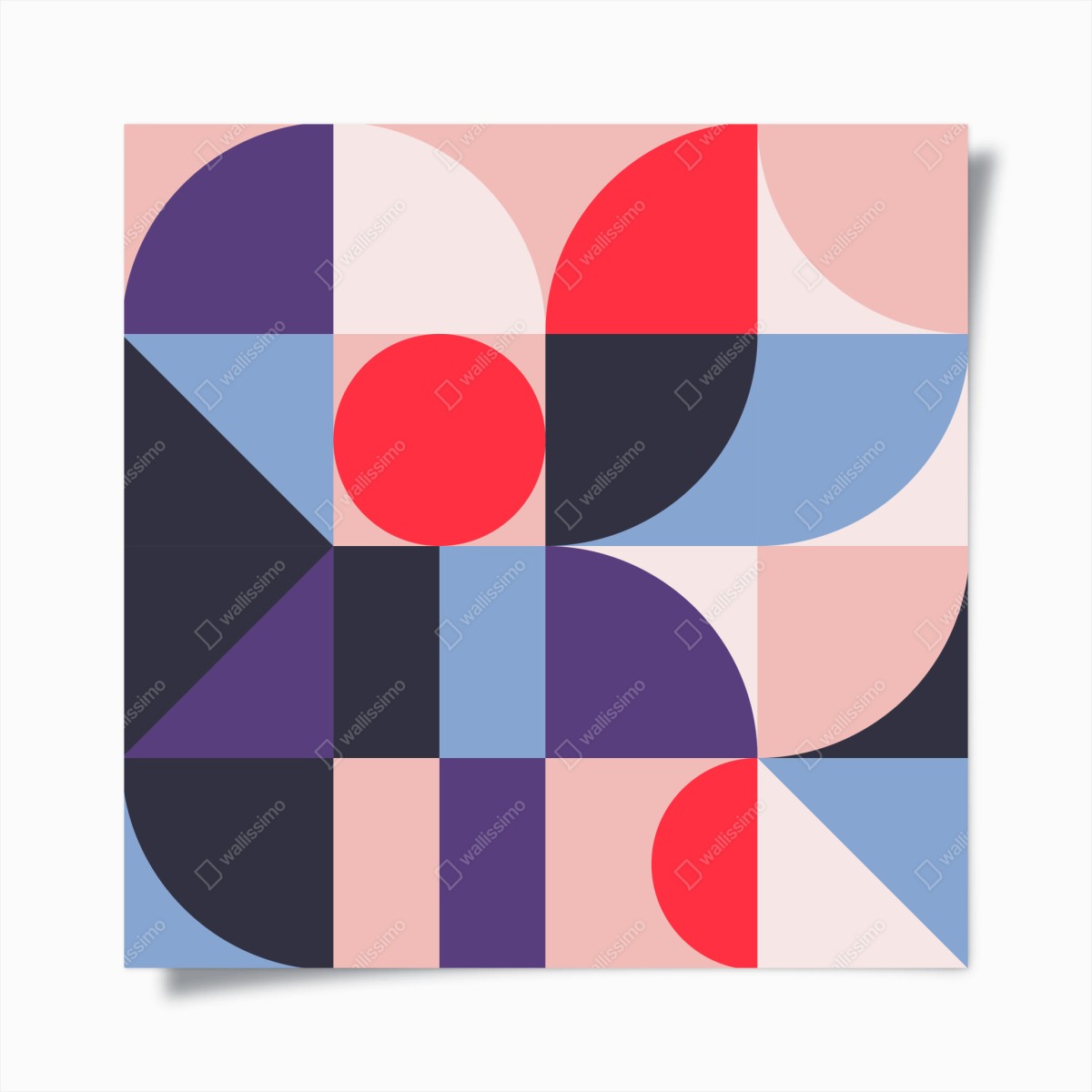 Poster geometrische pastellkomposition – Wallnifity® Poster geometrische pastellkomposition – Wallnifity®