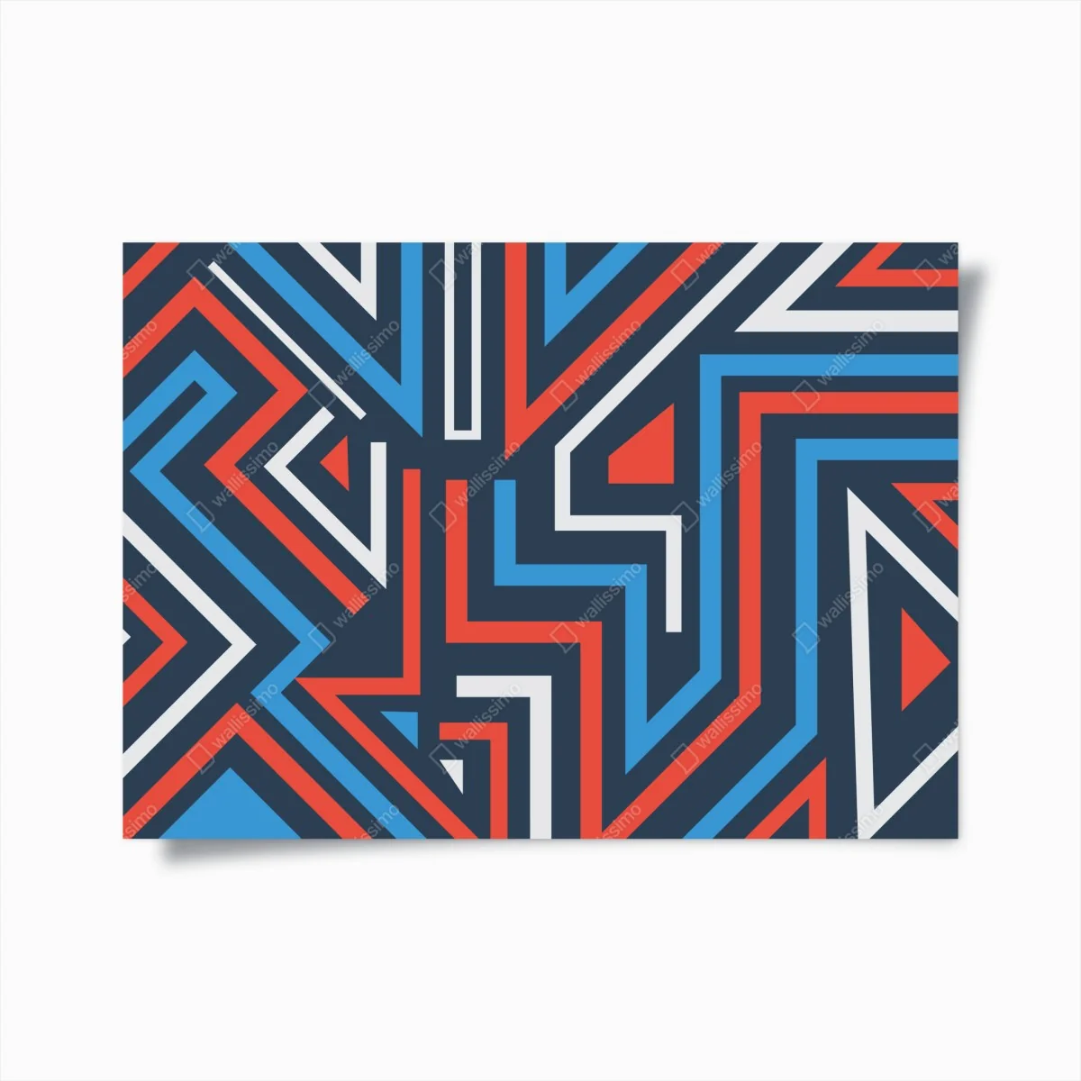 Poster fette geometrische linien – Wallnifity®