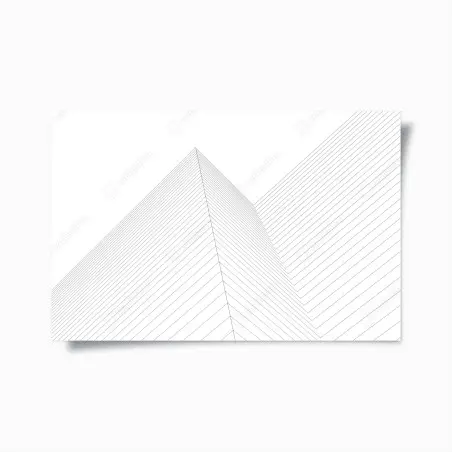 Poster geometrische architekturlinien – Wallnifity®