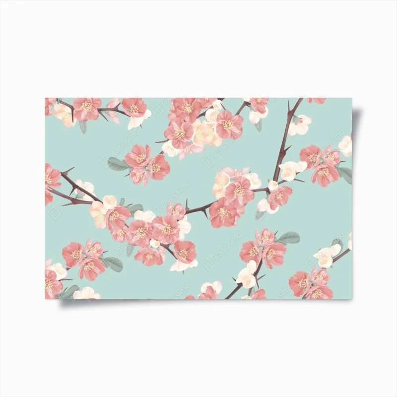 Poster düsteres grizzly-porträt in monochrom – Wallnifity®