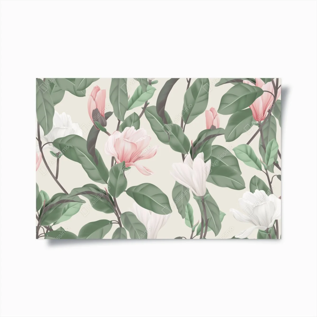 Poster pastell magnolienmuster – Wallnifity® Poster pastell magnolienmuster – Wallnifity®