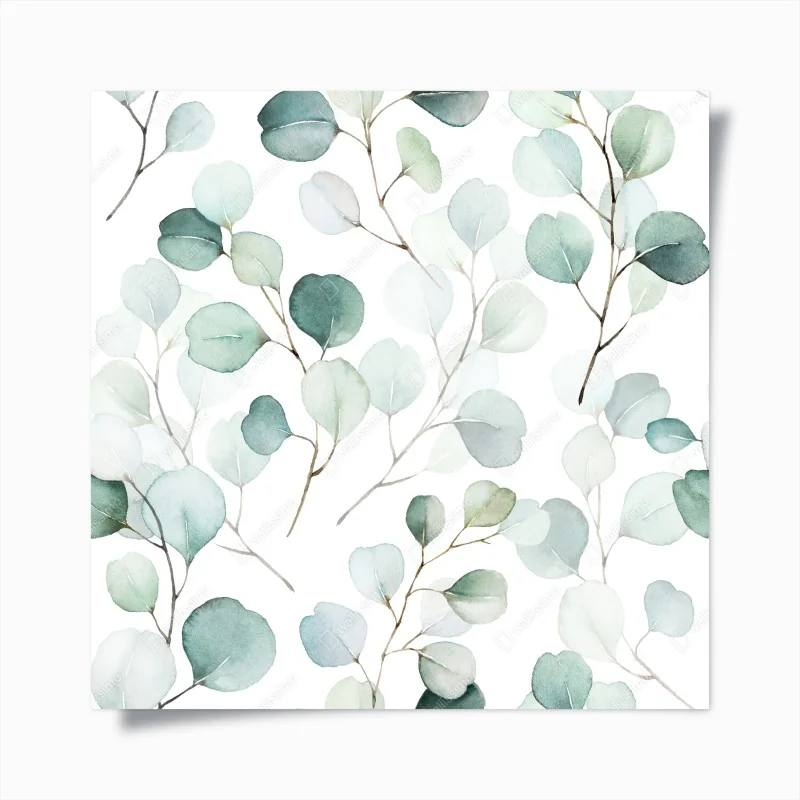 Poster elegantes anthurium vor rotem hintergrund – Wallnifity®