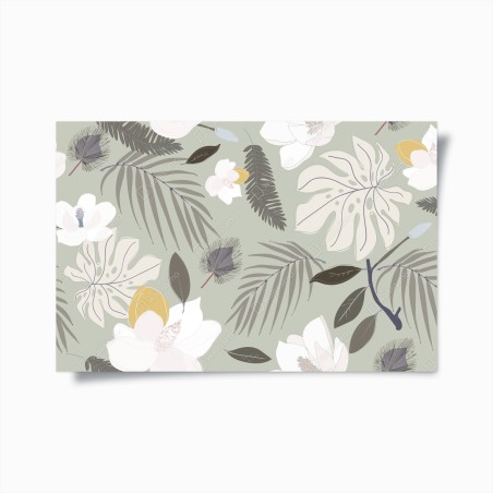 Poster zartes pastell botanikmuster – Wallnifity®