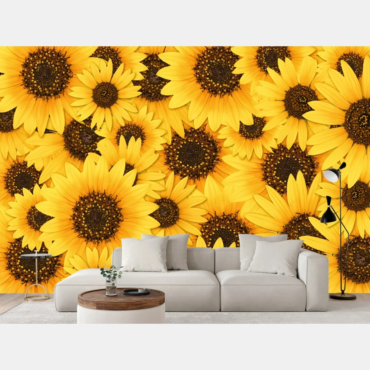 Fototapete goldene sonnenblumen – Wallnifity® Fototapete goldene sonnenblumen – Wallnifity®