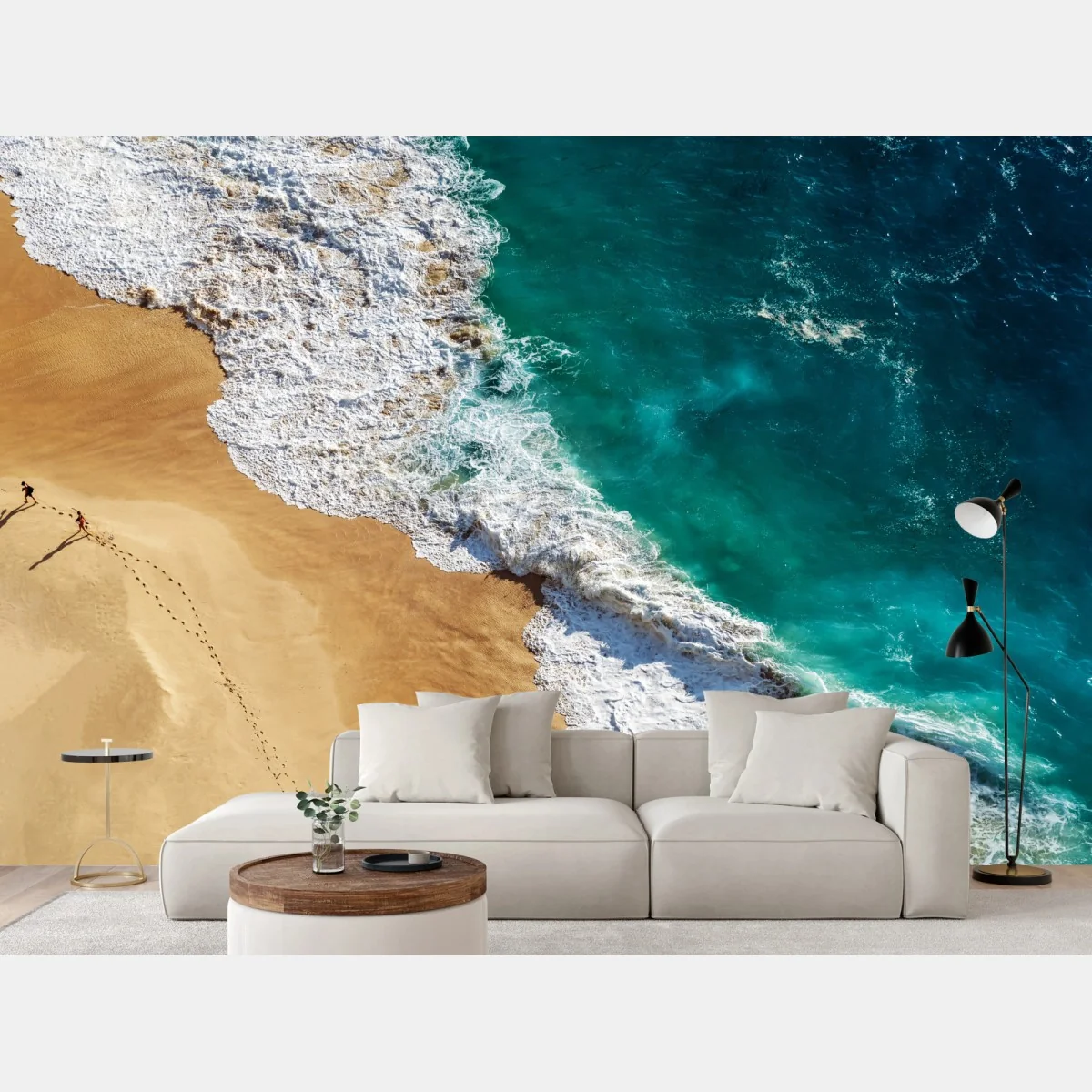 Fototapete türkisfarbene wellen am Kelingking Beach – Wallnifity® Fototapete türkisfarbene wellen am Kelingking Beach – Wallnifity®