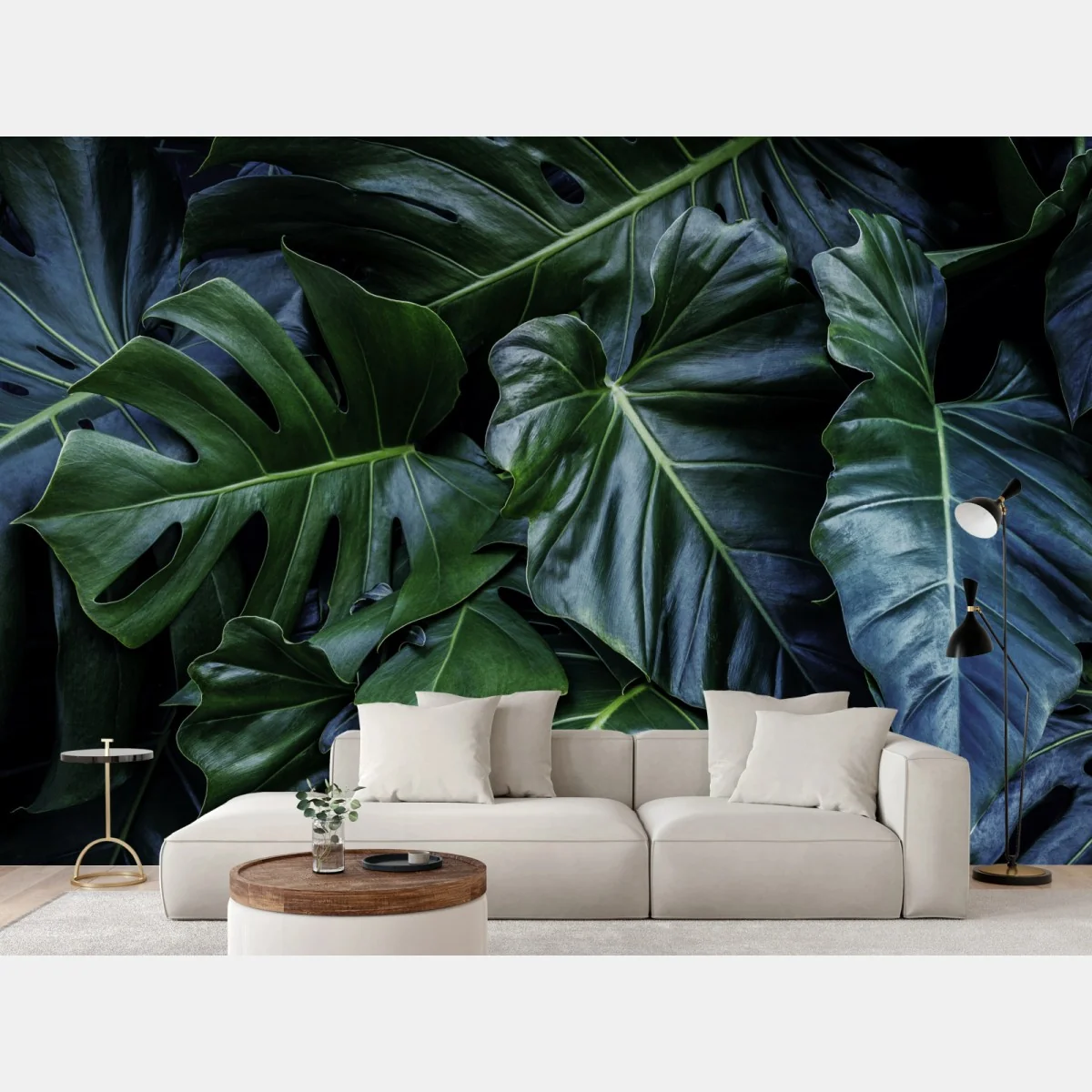 Fototapete üppige tropische monstera-blätter – Wallnifity® Fototapete üppige tropische monstera-blätter – Wallnifity®