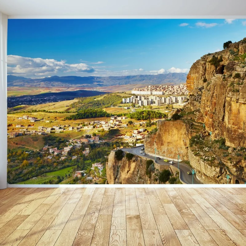 Fototapete dramatische klippen von Constantine – Wallnifity® Fototapete dramatische klippen von Constantine – Wallnifity®