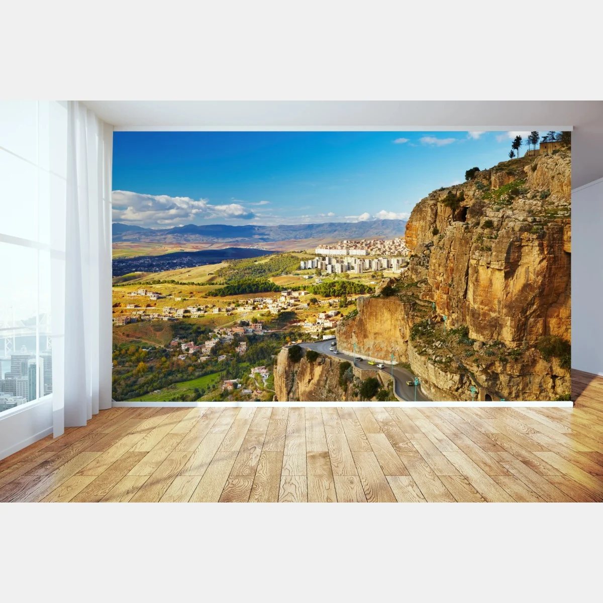 Fototapete dramatische klippen von Constantine – Wallnifity® Fototapete dramatische klippen von Constantine – Wallnifity®