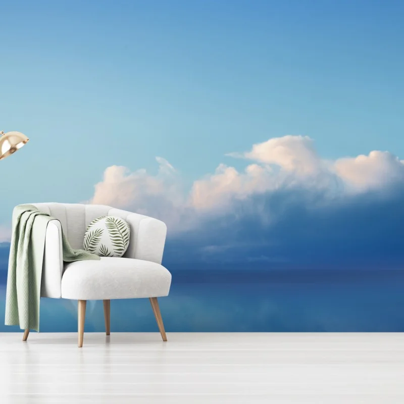 Fototapete segelboot auf ruhigem blauem meer – Wallnifity® Fototapete segelboot auf ruhigem blauem meer – Wallnifity®