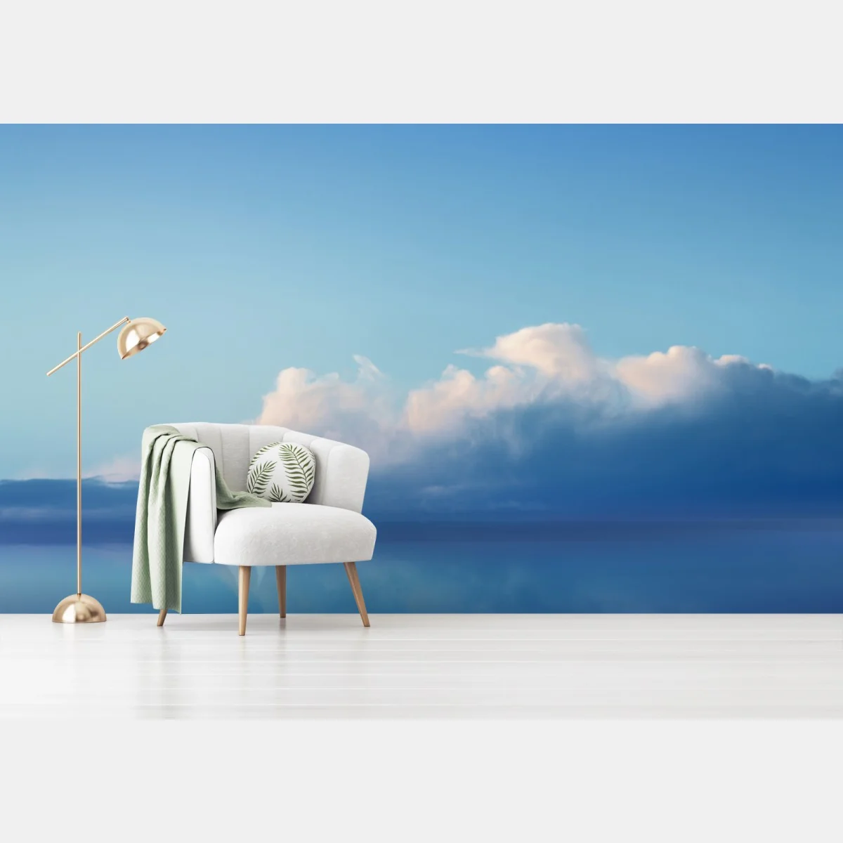 Fototapete segelboot auf ruhigem blauem meer – Wallnifity® Fototapete segelboot auf ruhigem blauem meer – Wallnifity®