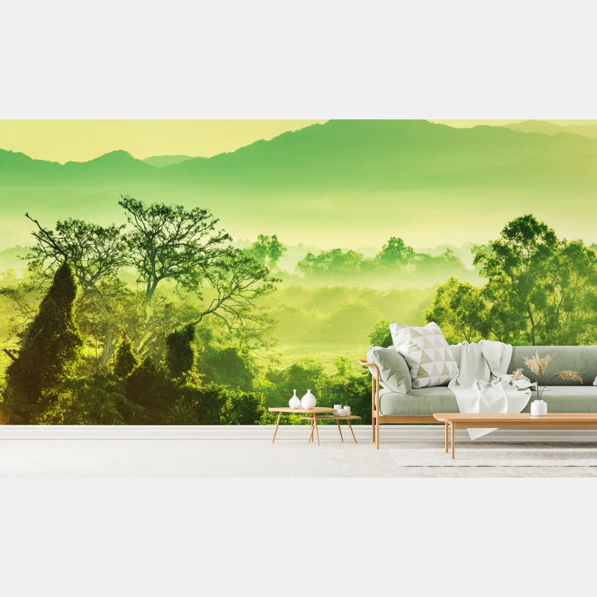 Fototapete üppige tropische dschungellandschaft – Wallnifity® Fototapete üppige tropische dschungellandschaft – Wallnifity®