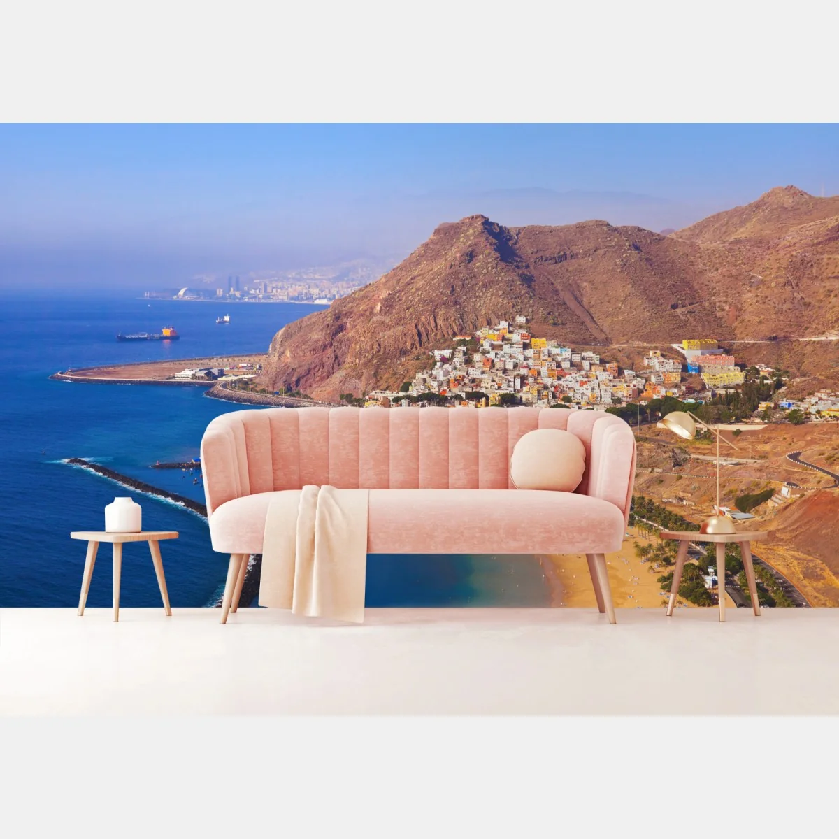 Fototapete strandmotiv Playa de Las Teresitas, Teneriffa – Wallnifity® Fototapete strandmotiv Playa de Las Teresitas, Teneriffa – Wallnifity®