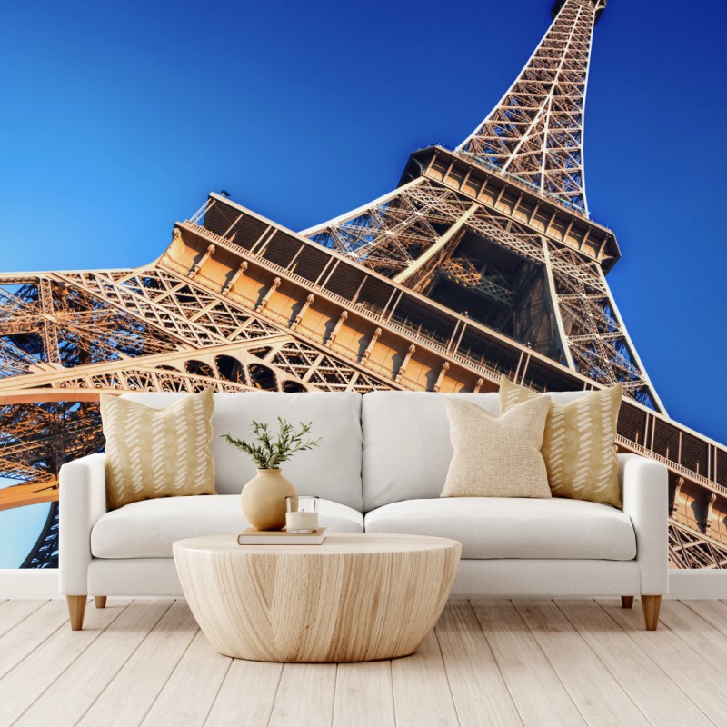 Fototapete Eiffelturm nahaufnahme in Paris