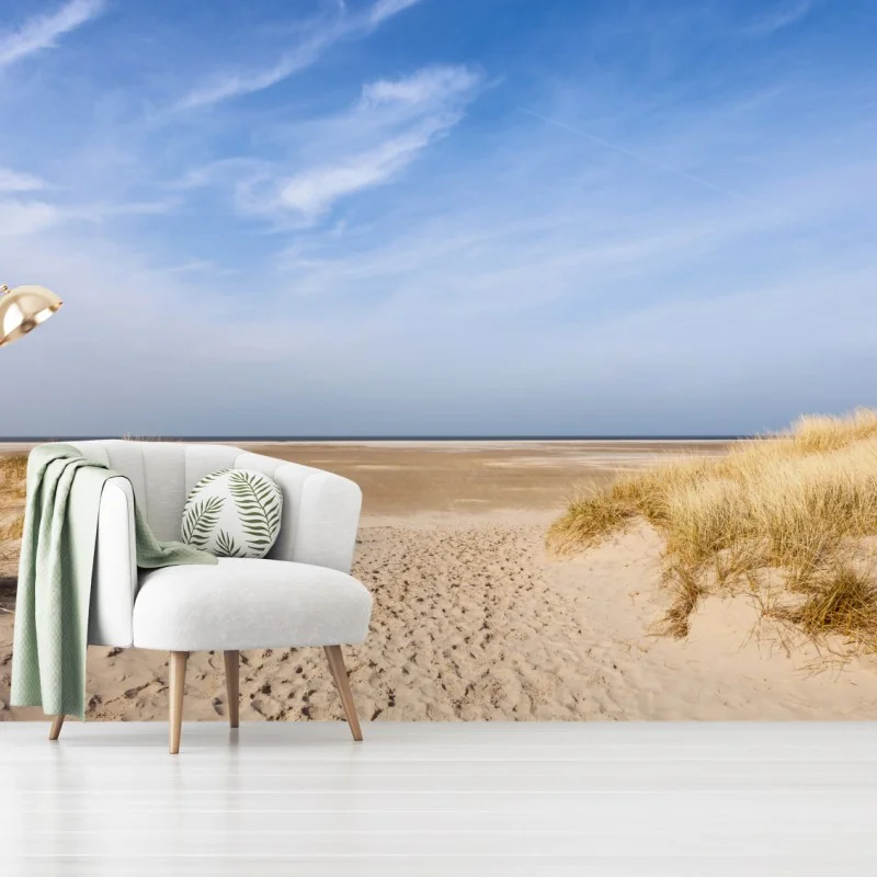 Fototapete ruhige dünen an der deutschen küste
