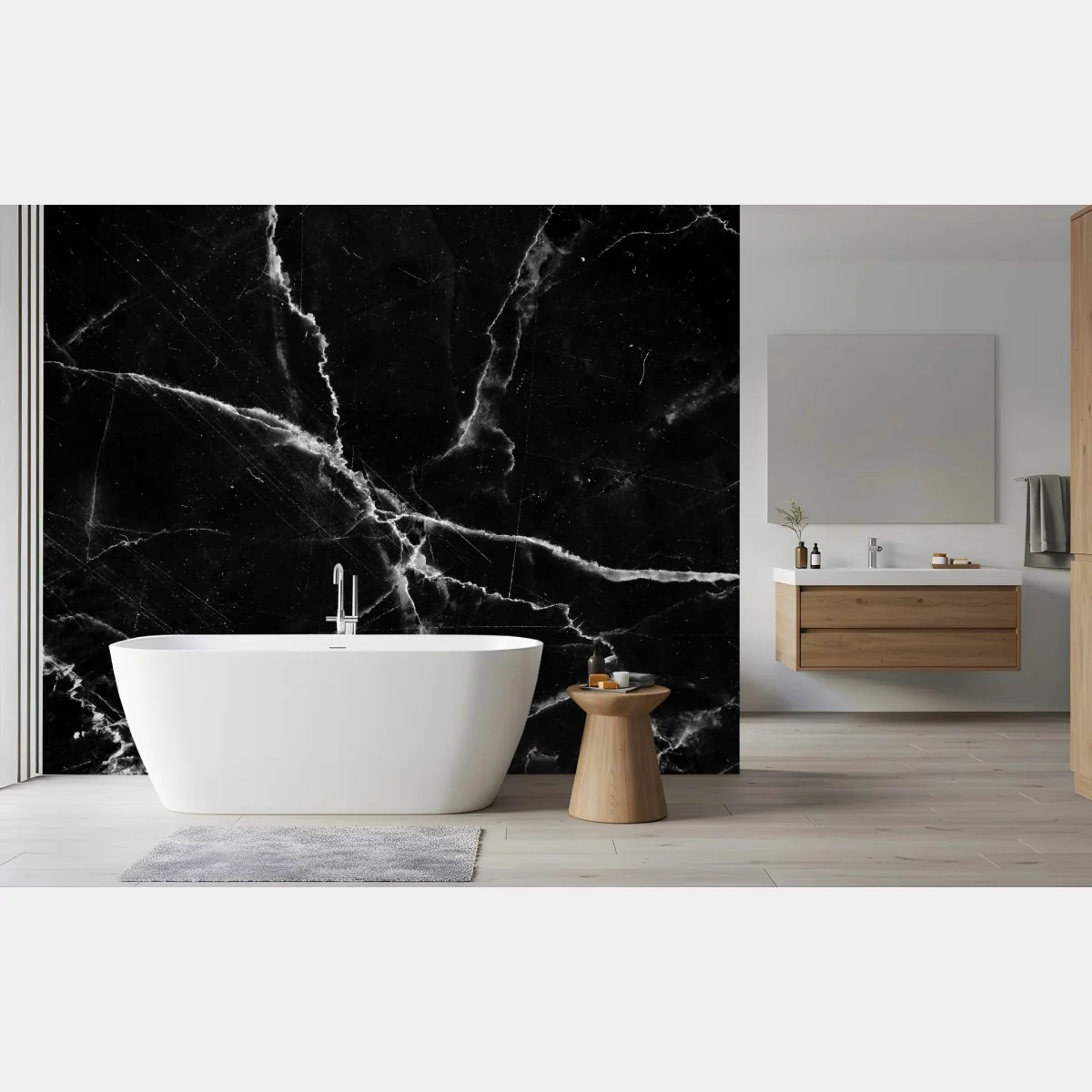 Fototapete schwarzer marmor mit weißen adern – Wallnifity® Fototapete schwarzer marmor mit weißen adern – Wallnifity®