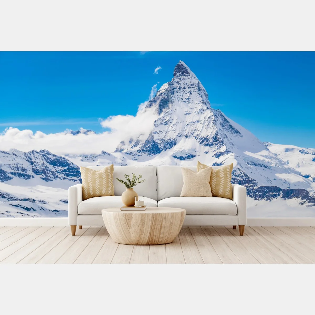 Fototapete Matterhorn majestät vom Gornergrat – Wallnifity®
