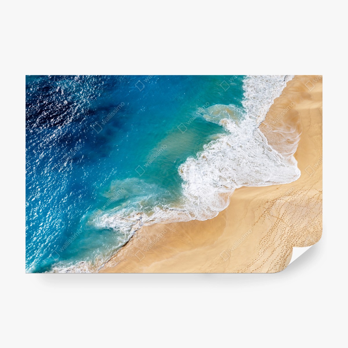 Fototapete luftaufnahme türkisfarbener strand – Wallnifity® Fototapete luftaufnahme türkisfarbener strand – Wallnifity®