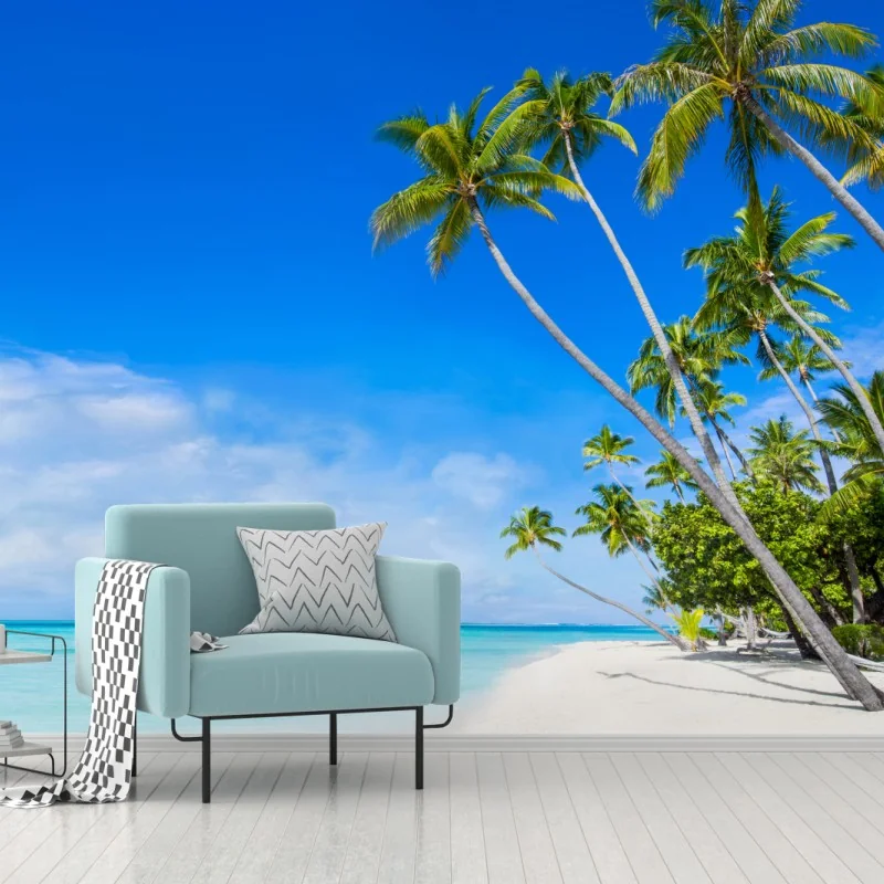 Fototapete tropischer palmenstrand – Wallnifity® Fototapete tropischer palmenstrand – Wallnifity®