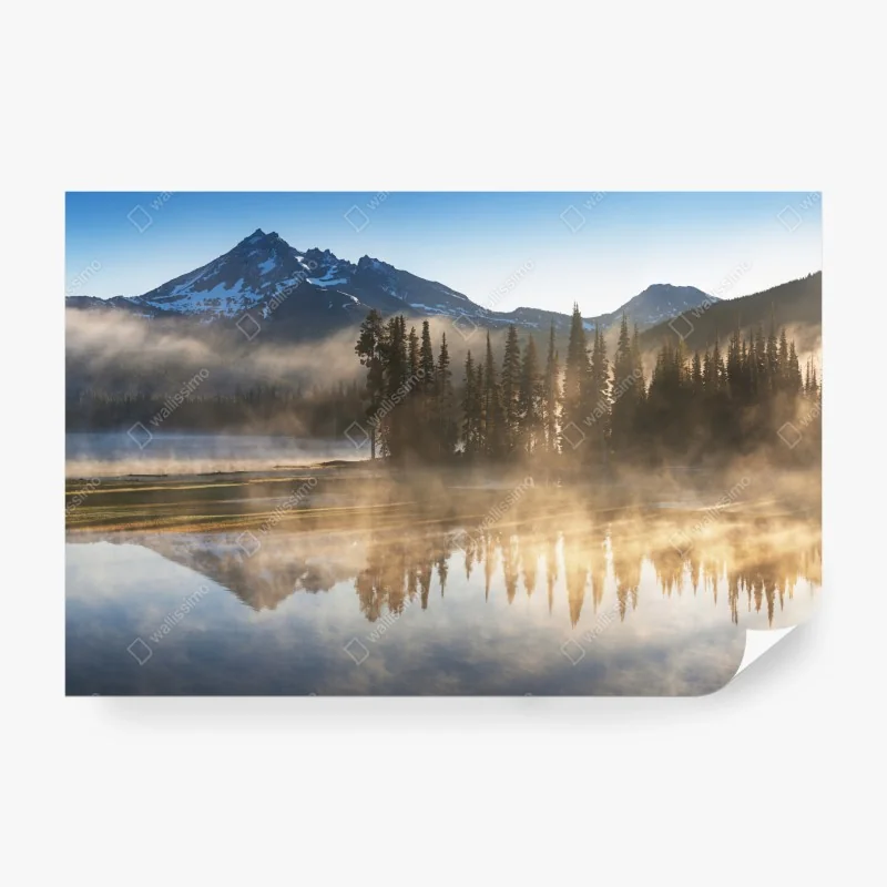 Fototapete leuchtendes zitrus geometrisches muster – Wallnifity®