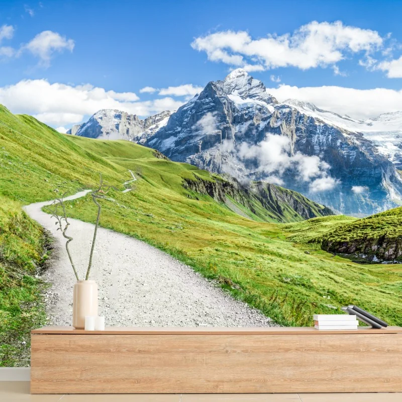 Fototapete alpenwanderweg panorama – Wallnifity®