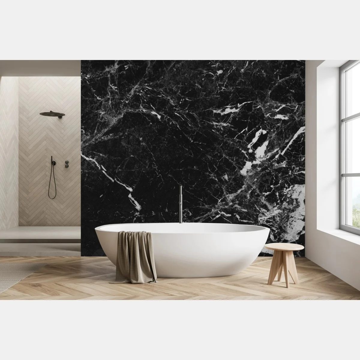 Fototapete schwarzer marmor mit weißen adern – Wallnifity® Fototapete schwarzer marmor mit weißen adern – Wallnifity®